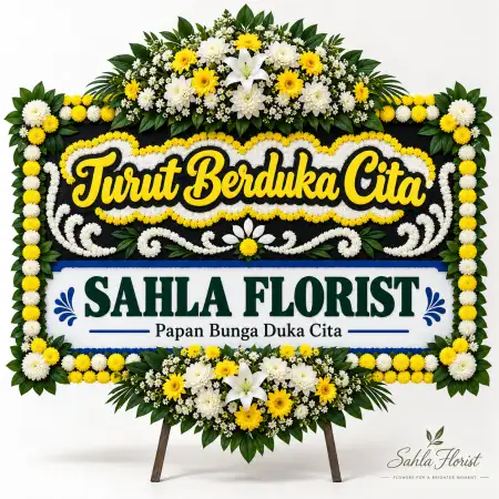 Papan Bunga Duka Lumajang